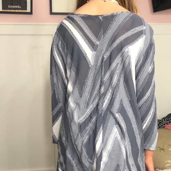 Patchwork Flow Top - Picture 5 of 5